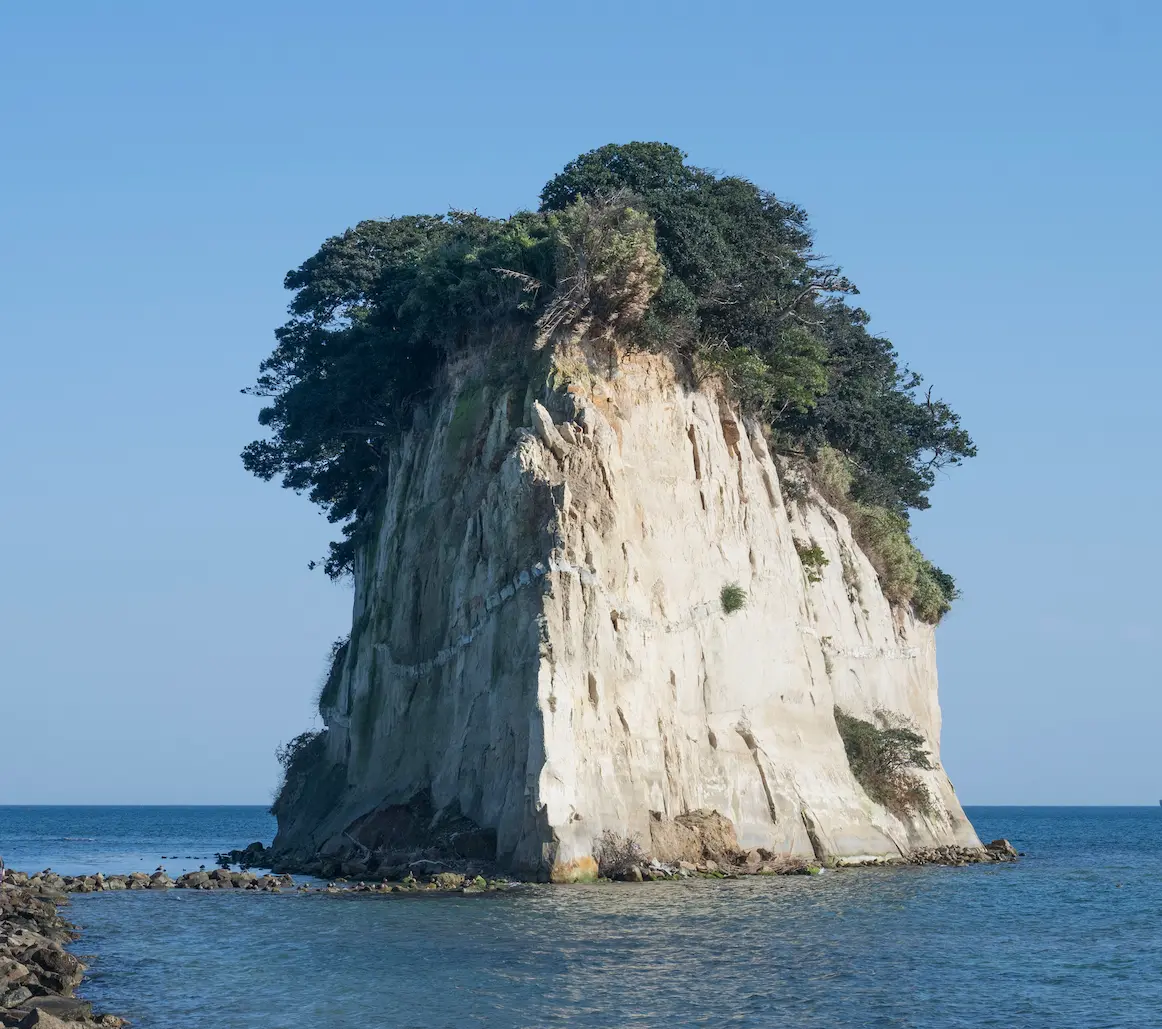 2023年11月の見附島